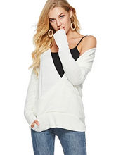 Autumn Long sleeve V neck Fashion Sweaters